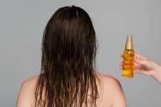 hot oil treatment and hair mask