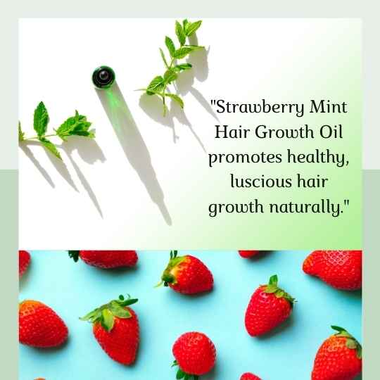 Strawberry Mint Hair Growth Oil